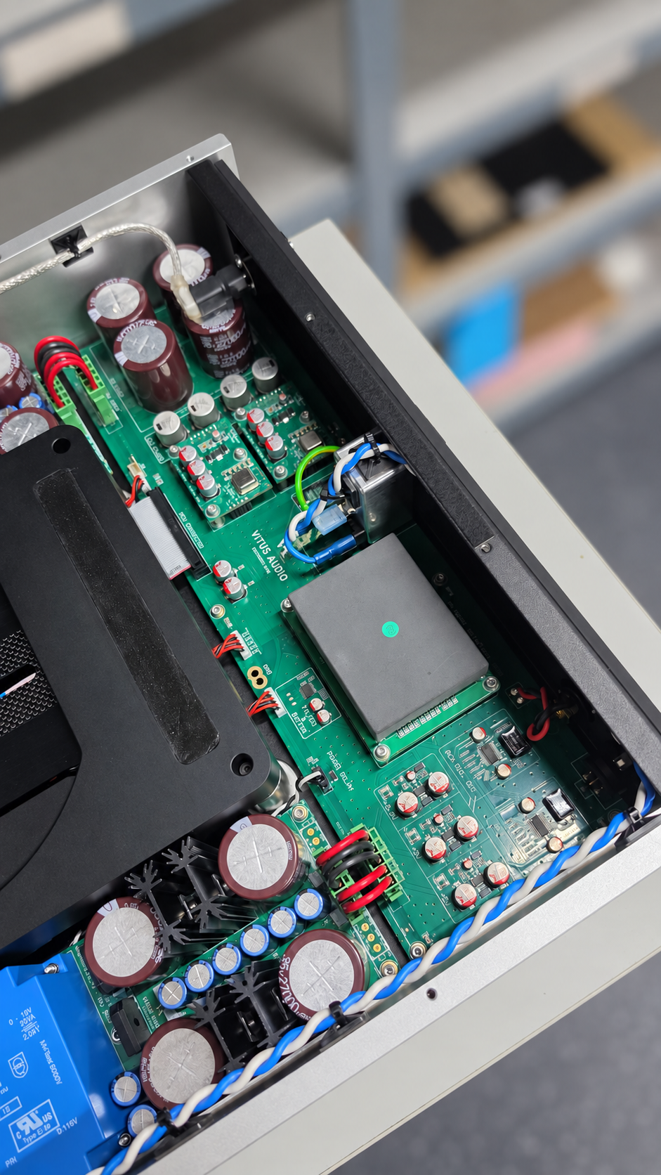 Vitus Audio MP-T201 MKIII CD Transport — Internal construction