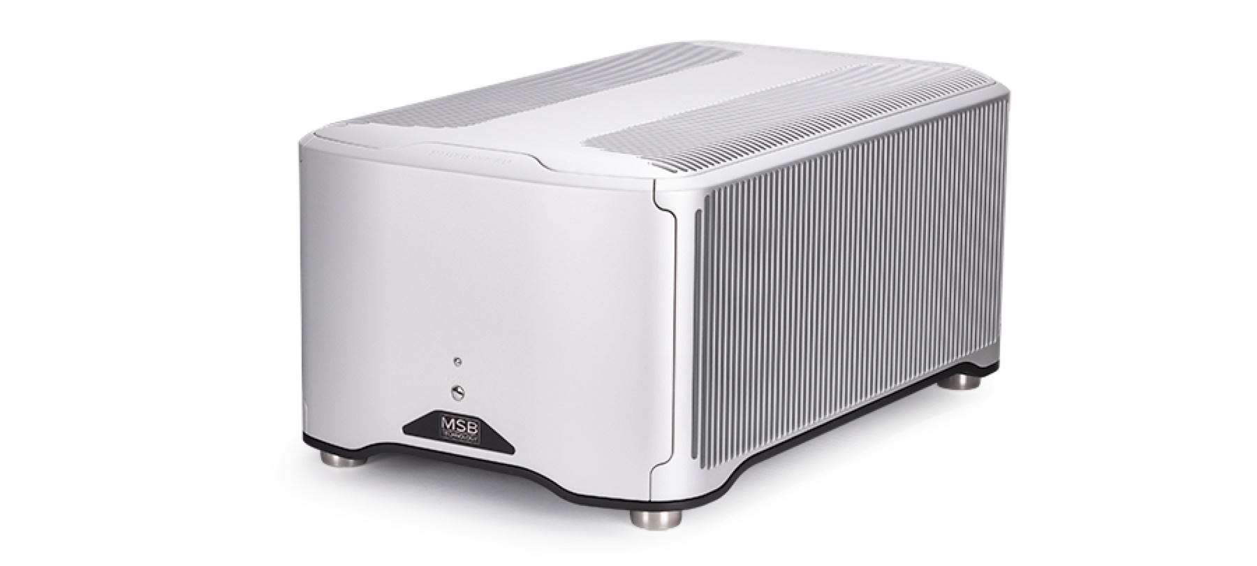 MSB S500 Stereo Power Amplifier — Matte Silver