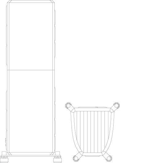 Marten Coltrane Supreme 2 MKII Side and plan technical drawing